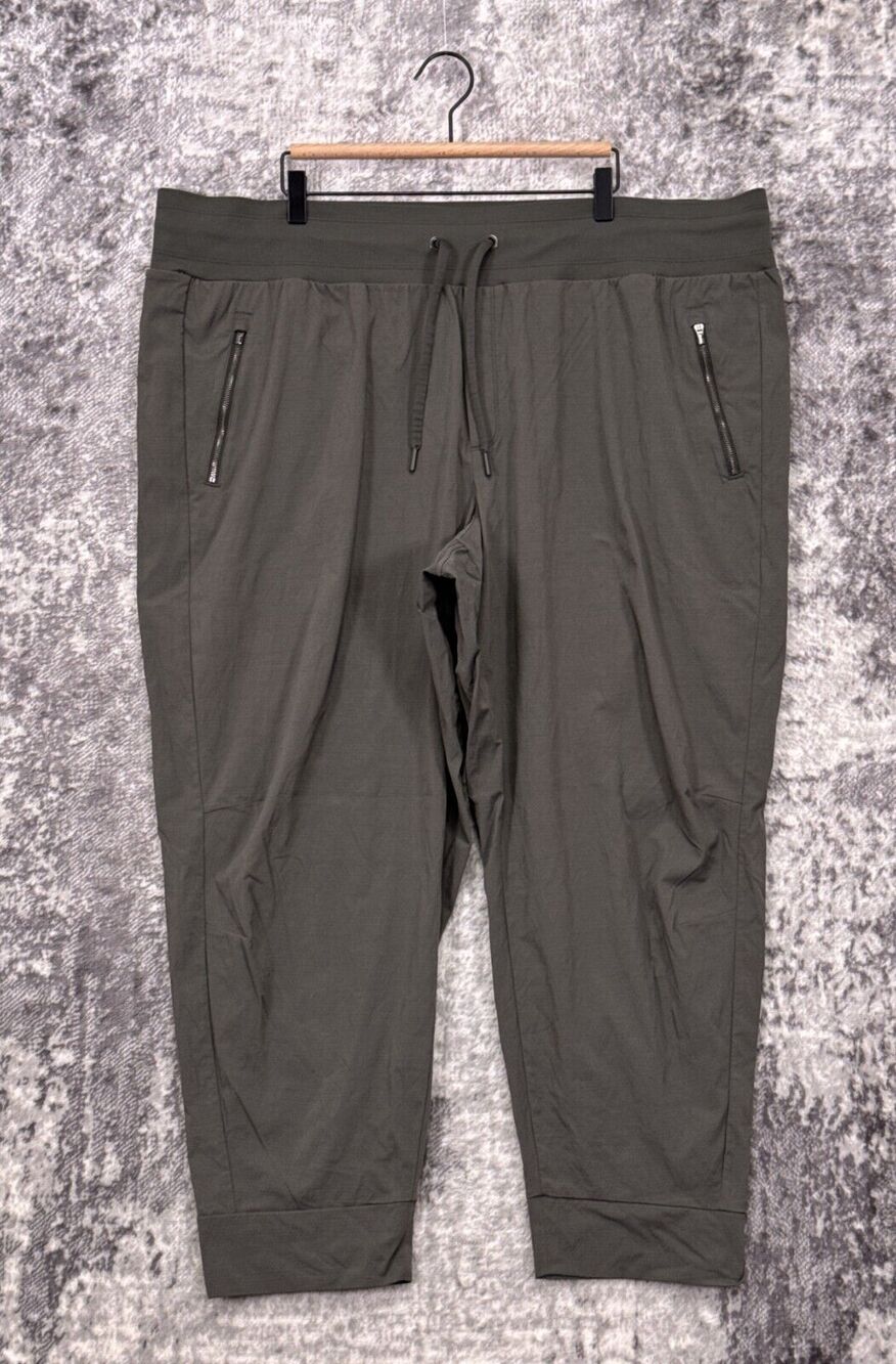 Athleta Pants 24 Womens Trekkie North Jogger In Green Plus